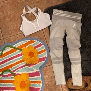 Ryder wear Light Gray Activewear Set